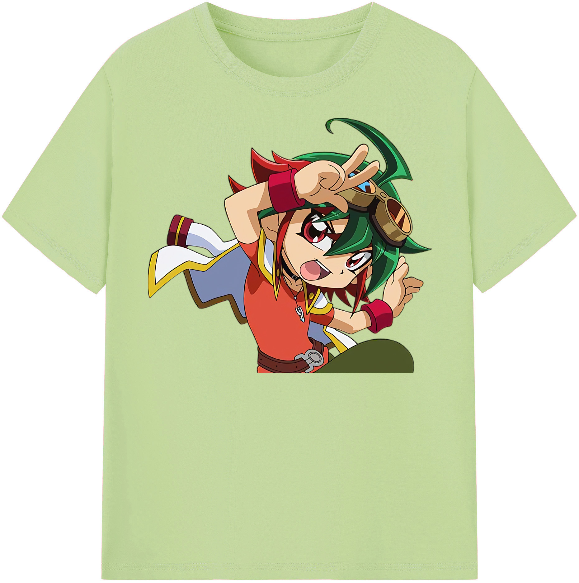 （画像用） 遊☆戯☆王 Yu-Gi-Oh! 綿100％半袖Tシャツ（フロントプリント）